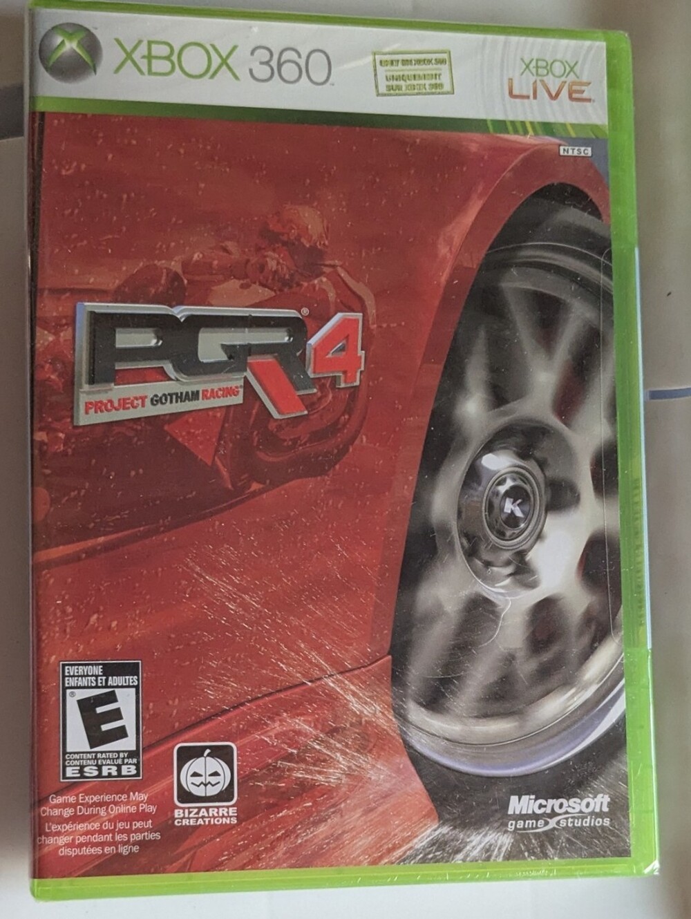 PG4 Microsoft Xbox 360 Project Gotham Racing 4 Video Game